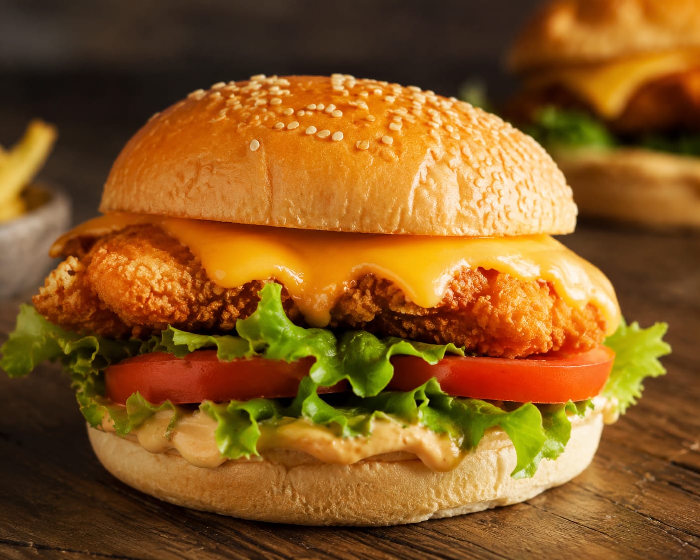 CHICKEN BURGER